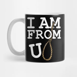 I Am From Europe U Rope Funny Ironic Sarcastic Mug